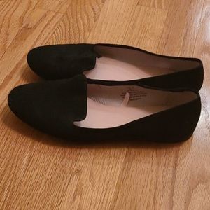 Black Loafer Flats